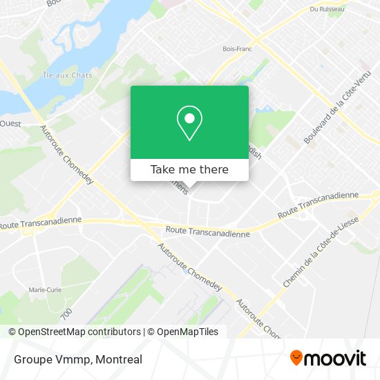 Groupe Vmmp map