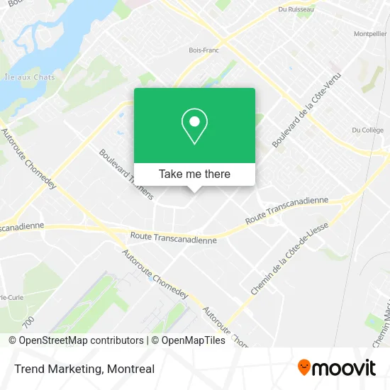 Trend Marketing map