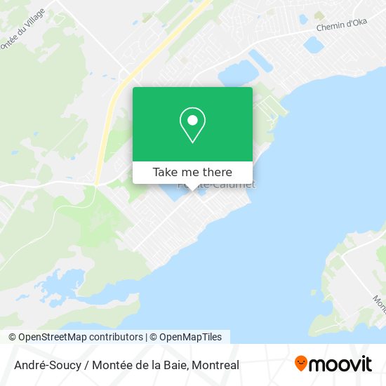 André-Soucy / Montée de la Baie map