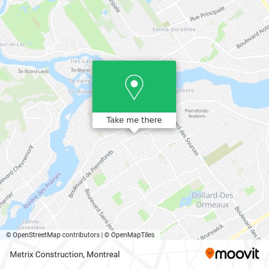 Metrix Construction map