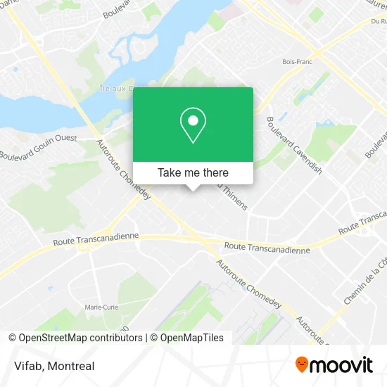 Vifab map