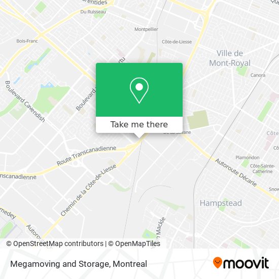Megamoving and Storage map