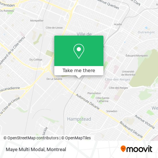 Maye Multi Modal map