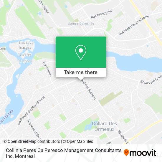 Collin a Peres Ca Peresco Management Consultants Inc map