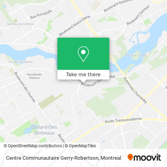 Centre Communautaire Gerry-Robertson map