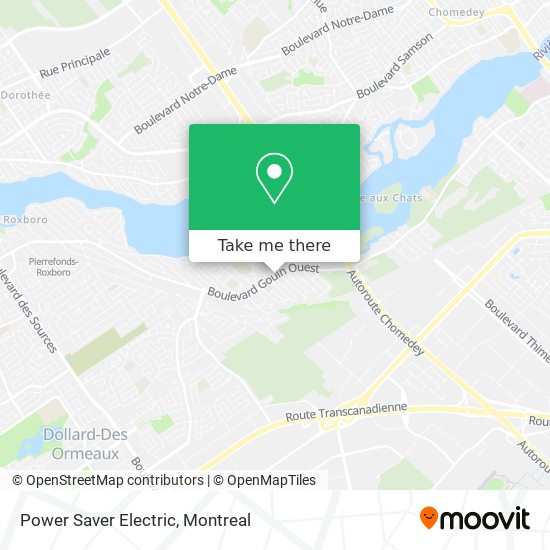 Power Saver Electric map