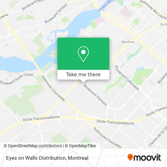 Eyes on Walls Distribution map