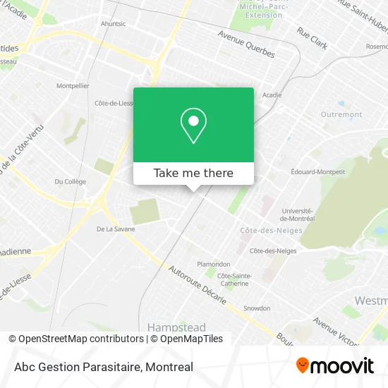 Abc Gestion Parasitaire map