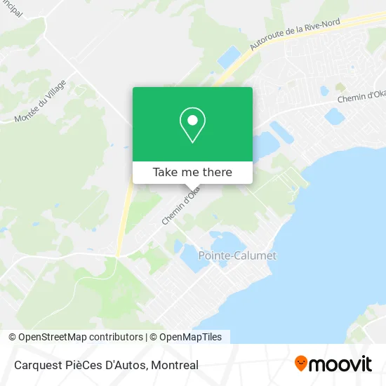 Carquest PièCes D'Autos map