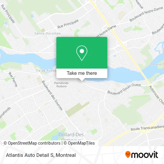 Atlantis Auto Detail S map