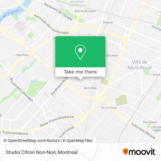 Studio Citron Non-Non map