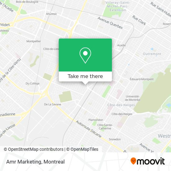 Amr Marketing map