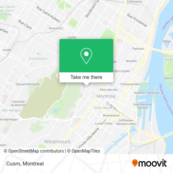 Cusm map