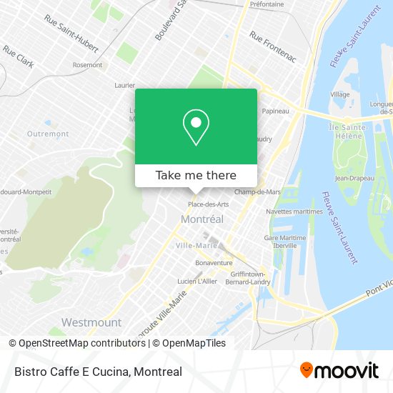 Bistro Caffe E Cucina map