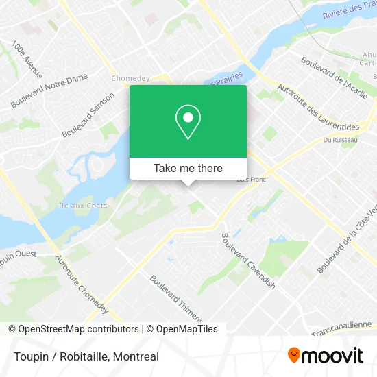 Toupin / Robitaille map