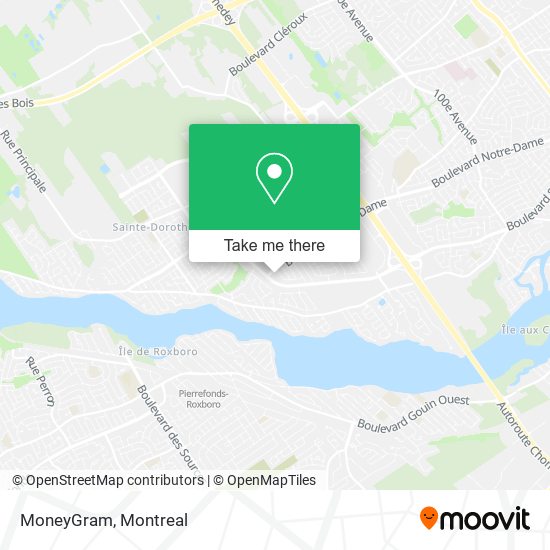 MoneyGram map