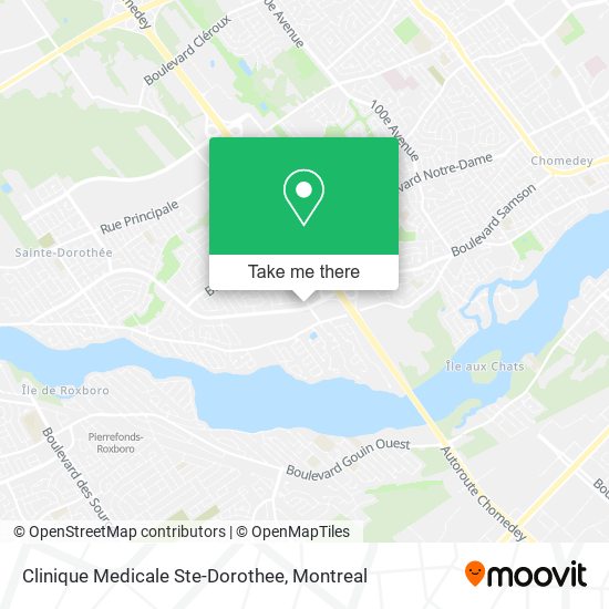 Clinique Medicale Ste-Dorothee map