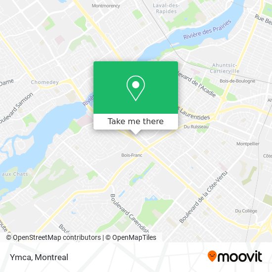 Ymca map
