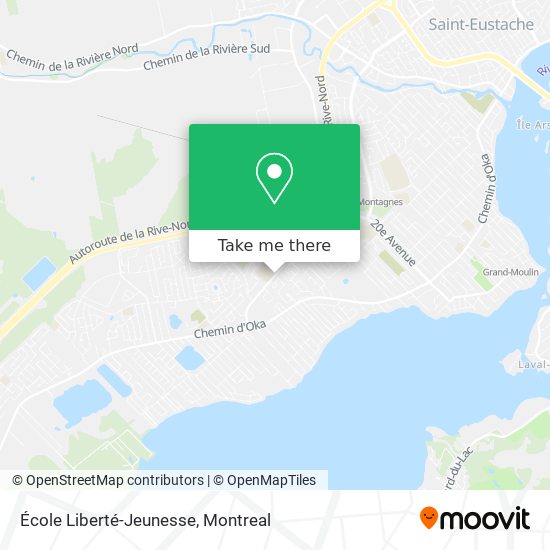 École Liberté-Jeunesse map