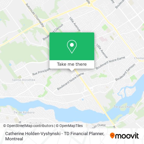 Catherine Holden-Vyshynski - TD Financial Planner map