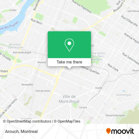 Arouch map