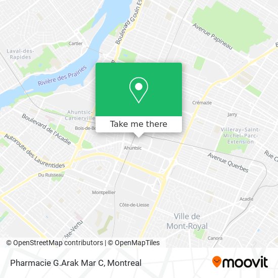 Pharmacie G.Arak Mar C map
