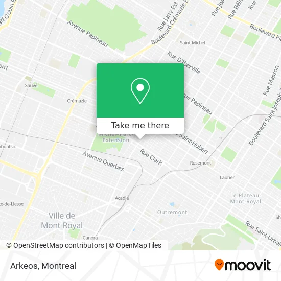 Arkeos map