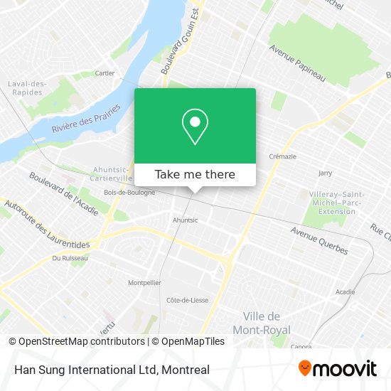 Han Sung International Ltd map