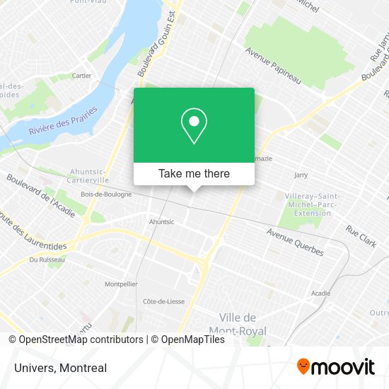 Univers map