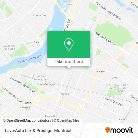 Lave-Auto Lux & Prestige map