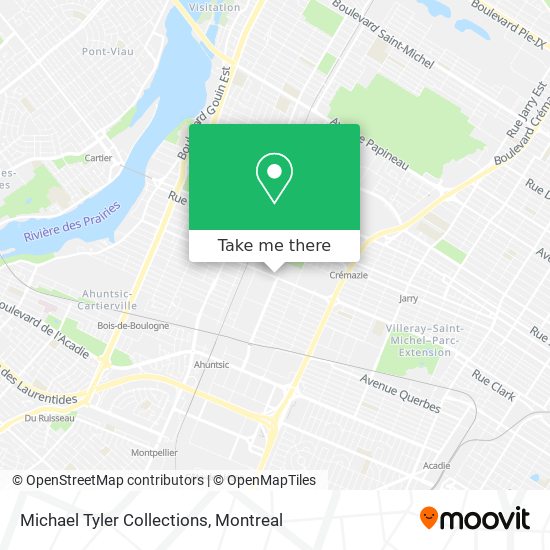 Michael Tyler Collections map