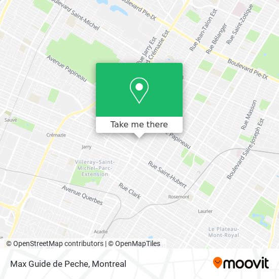 Max Guide de Peche map