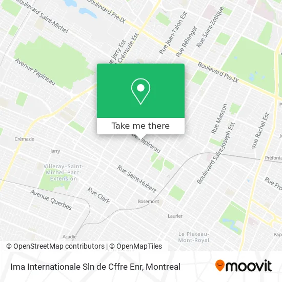 Ima Internationale Sln de Cffre Enr map