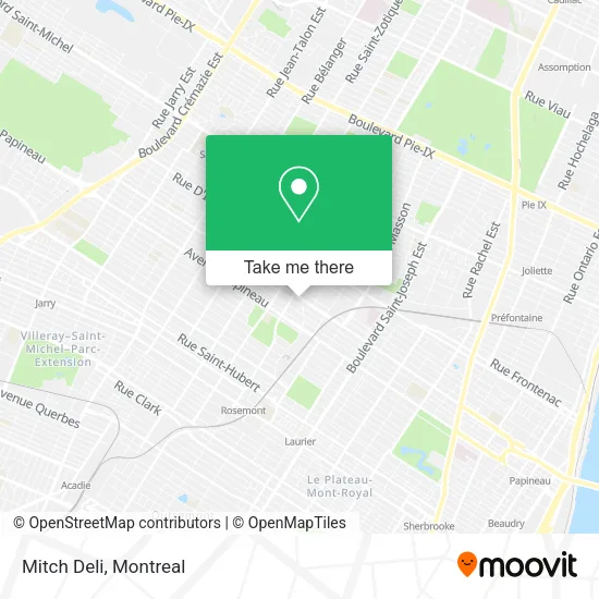 Mitch Deli map