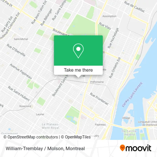 William-Tremblay / Molson map