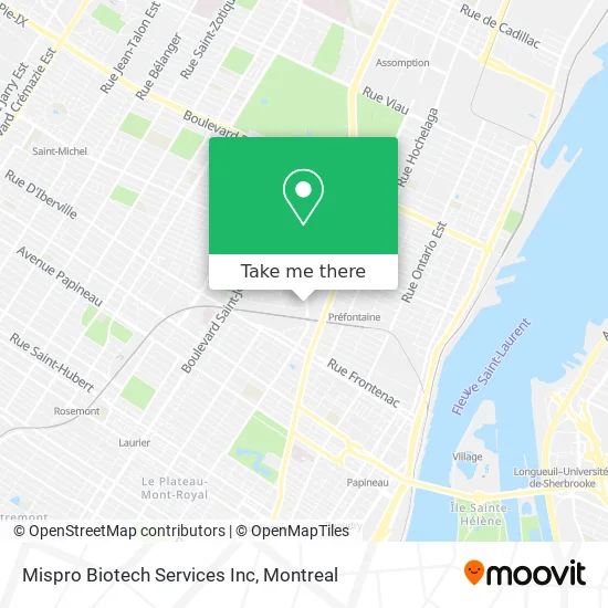 Mispro Biotech Services Inc map