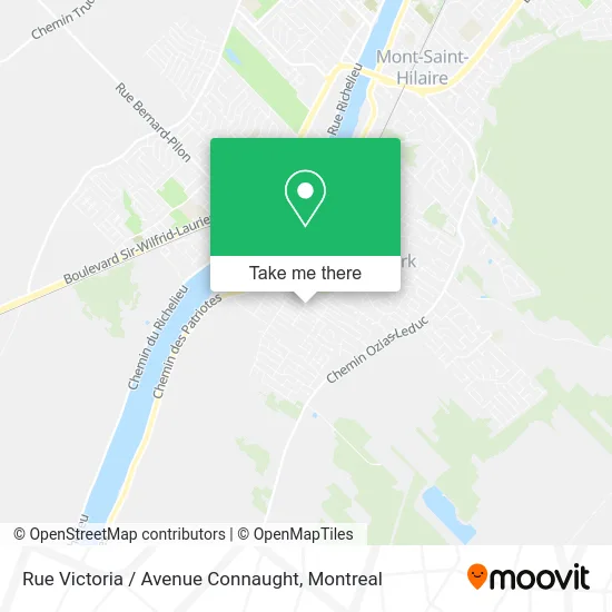 Rue Victoria / Avenue Connaught map