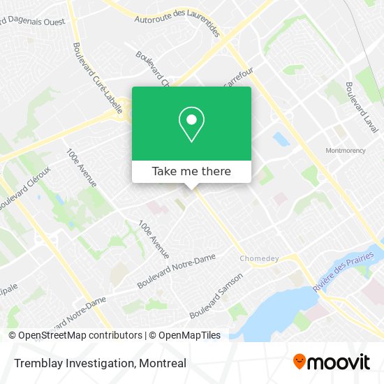 Tremblay Investigation map