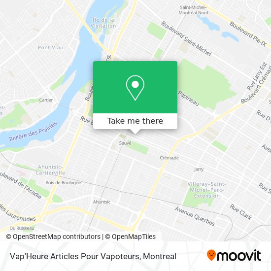 Vap'Heure Articles Pour Vapoteurs map