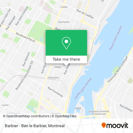 Barbier - Ben le Barbier map