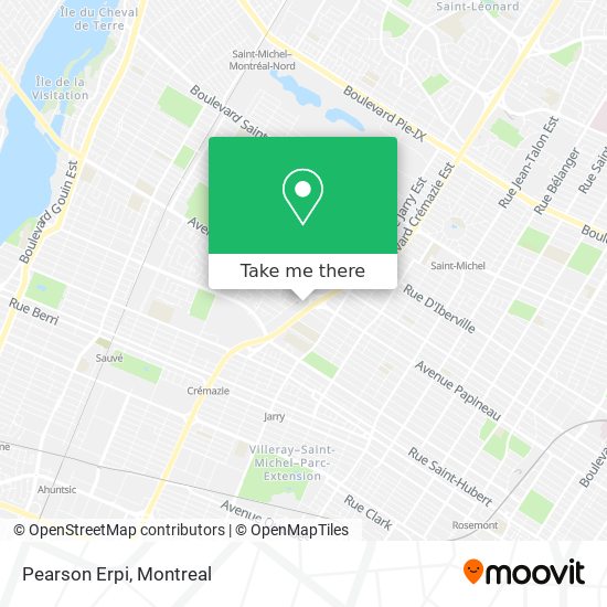 Pearson Erpi map