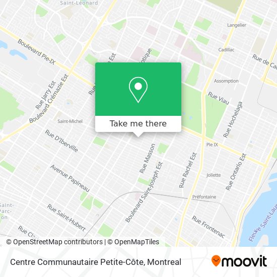 Centre Communautaire Petite-Côte map