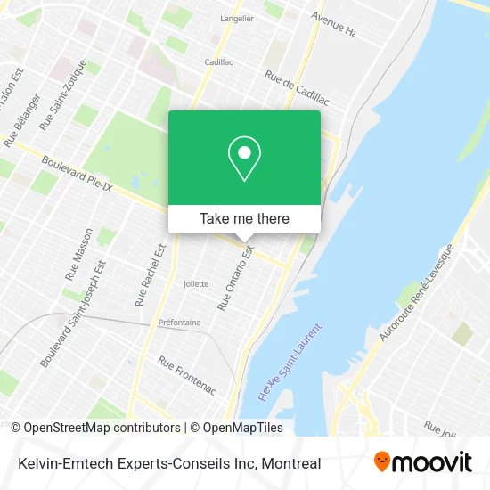 Kelvin-Emtech Experts-Conseils Inc map