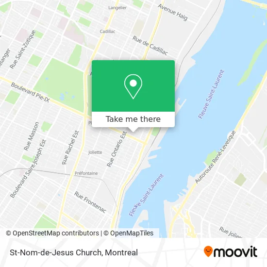 St-Nom-de-Jesus Church map