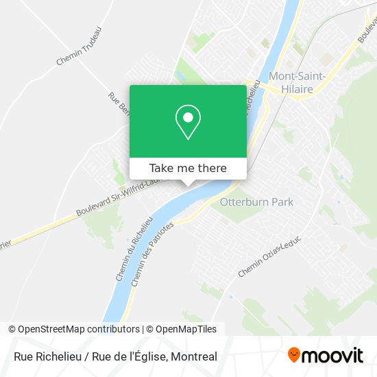 Rue Richelieu / Rue de l'Église map