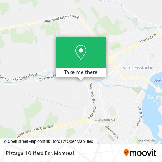 Pizzagalli Giffard Enr map