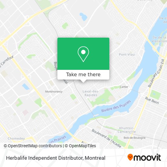 Herbalife Independent Distributor map