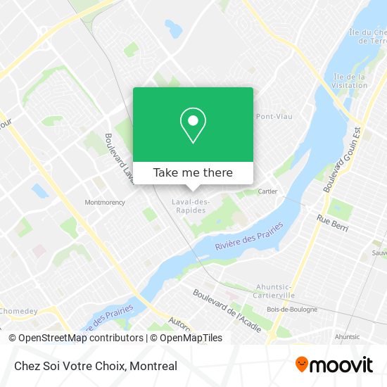 Chez Soi Votre Choix map