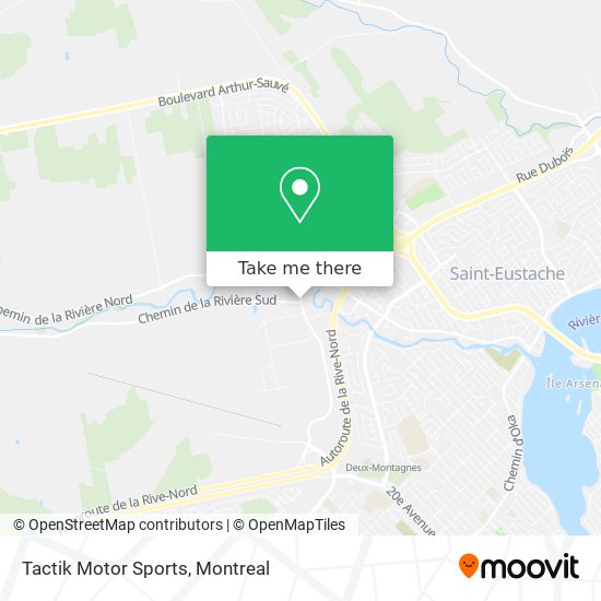 Tactik Motor Sports map