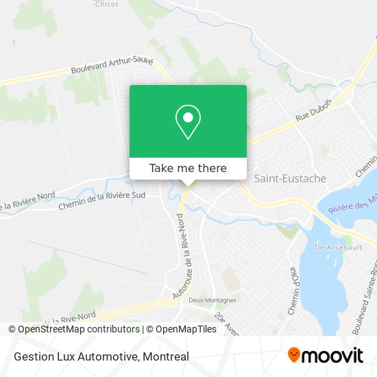 Gestion Lux Automotive map